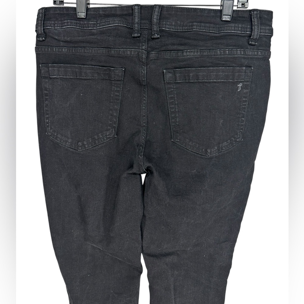 THE PERFECT JEAN NYC / Black Washed Out Slim Thick / W 33 L 30 - Picture 12 of 16
